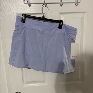 lululemon athletica Women's Light Purple Pace Rival Skirt